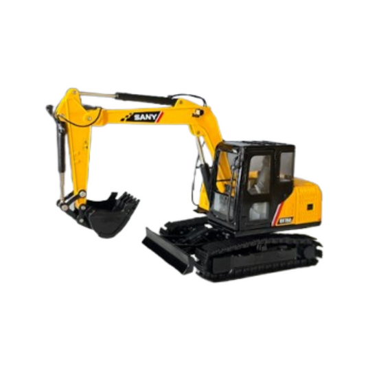 MINIATURA SANY - ESCAVADEIRA SY75 EM ESCALA 1:35