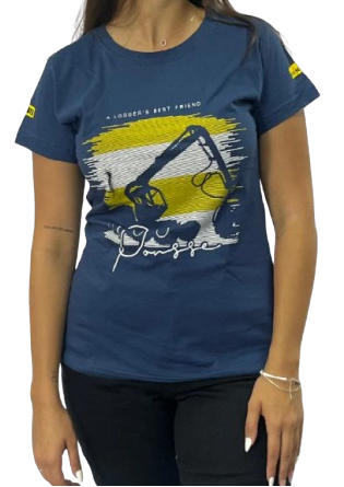 Camiseta Ponsse Azul - Feminina