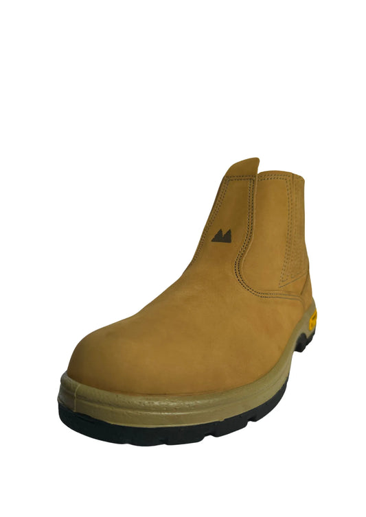 Modelo minimalista com biqueira lisa e logotipo sutil no peito do pé. Cano médio ajustado para um encaixe confortável.