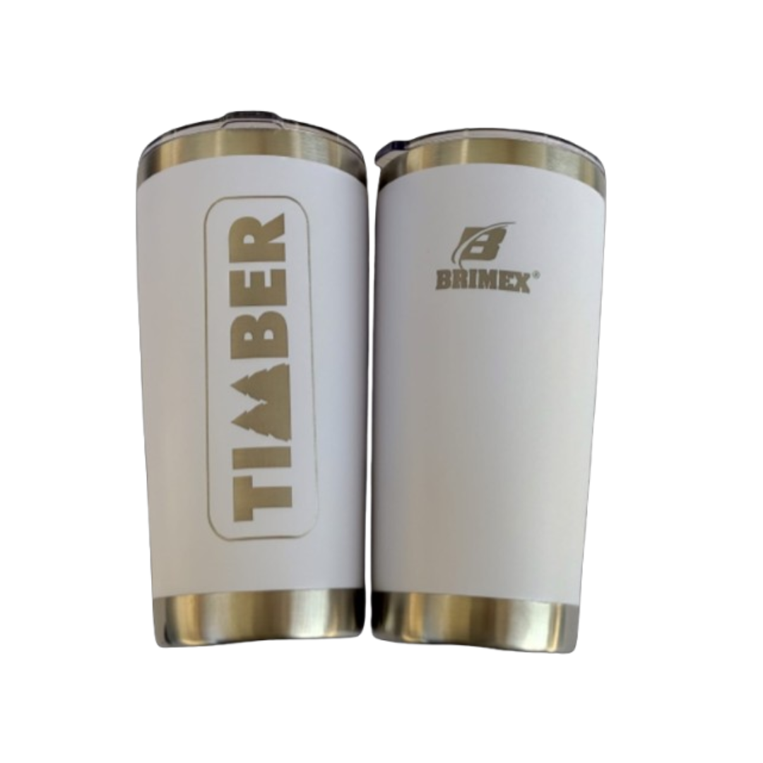 Copo Térmico com Tampa - Branco