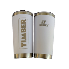 Copo Térmico com Tampa - Branco
