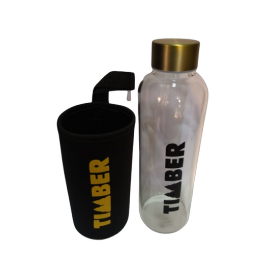 Squeeze de Vidro com suporte