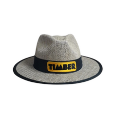 Chapéu de Juta Australiano Preto - Timber