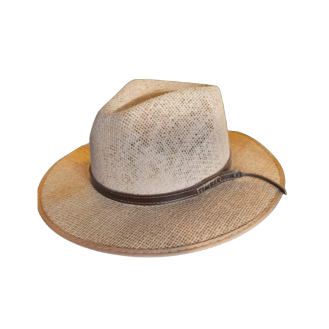 Chapéu de Juta Australiano Bege - Timber