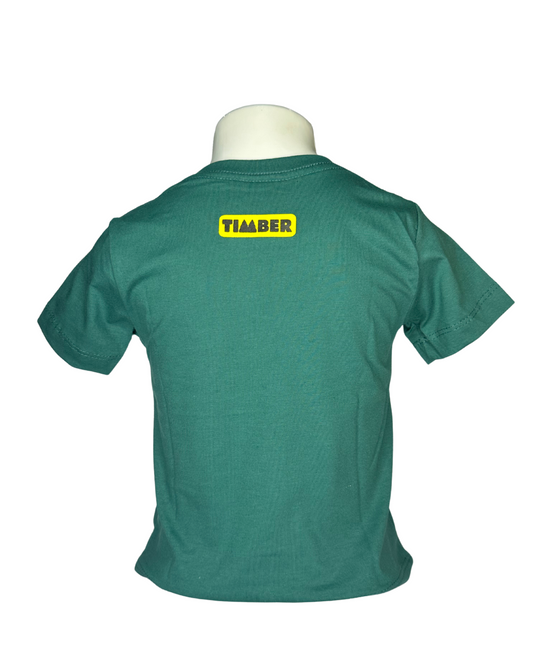 Camiseta Timber – Verde Kids