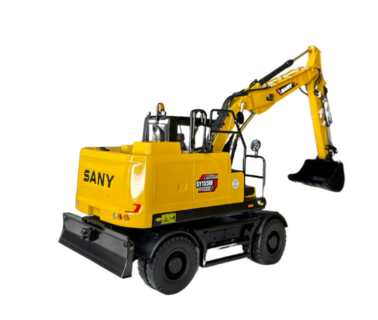 MINIATURA SANY -  ESCAVADEIRA SY155W ESCALA 1:25
