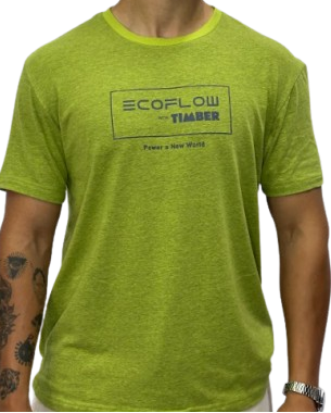 Camiseta Ecoflow Verde