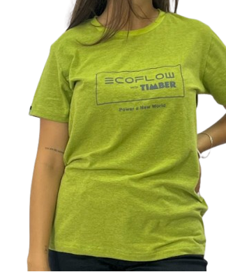 Camiseta Ecoflow Verde