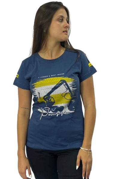 Camiseta Ponsse Azul - Feminina