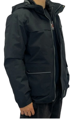 Jaqueta Dupla Importada  Preta