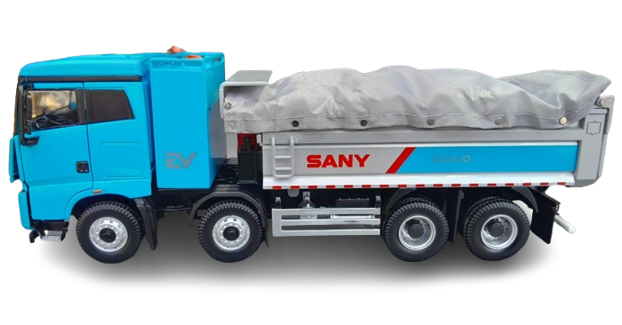 Caminhão Eletric Dump Truck Escala 1:35