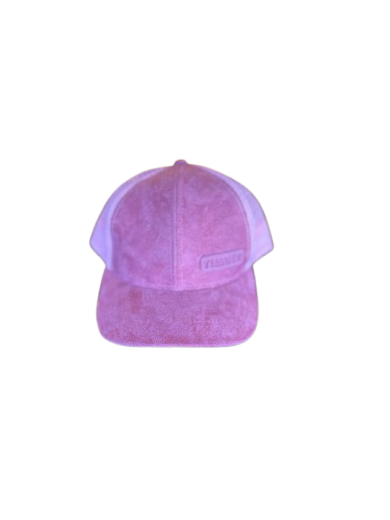 Boné infantil Timber Rosa Veludo